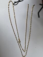 Gold gold chain for sale  GREAT YARMOUTH