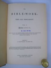 Bible work. old for sale  Hendersonville