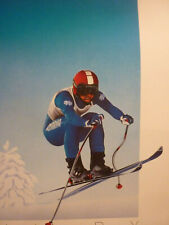 Affiche originale ski d'occasion  Plougonven