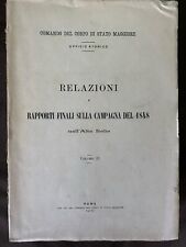 Relazioni rapporti finali usato  Roma