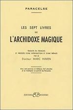 Livres archidoxe magique d'occasion  Expédié en Belgium