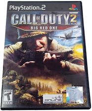 Call of Duty 2: Big Red One PS2 (Sony PlayStation 2, 2005) Sem Manual ENVIO RÁPIDO! comprar usado  Enviando para Brazil