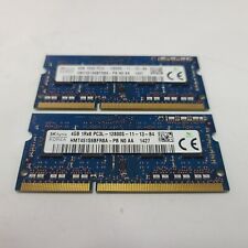 SK Hynix 8GB (2x4GB) SODIMM RAM 1Rx8 PC3L-12800S | HMT451S6BFR8A-PB | Testado! comprar usado  Enviando para Brazil