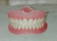 Dentadura superior e inferior dientes postizos prótesis mandíbula colección exhibición estudiantes segunda mano  Embacar hacia Argentina