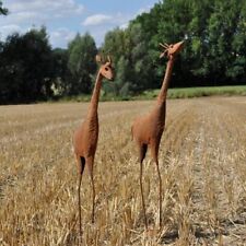 Iron giraffes garden d'occasion  Expédié en Belgium