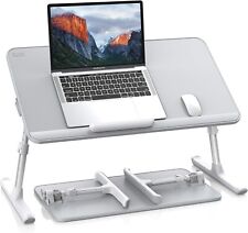 Saiji Laptop Table Stand with Folding Legs, Angle Height Adjustable 52cm x 30cm for sale  Shipping to South Africa