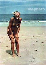 Usado, 1939 Vintage MUJER DESNUDA Alemán Playa Naturista RICO segunda mano  Embacar hacia Argentina