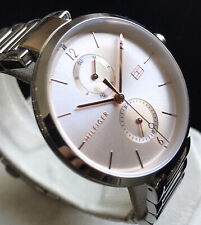 Relógio designer feminino genuíno Tommy Hilfiger Angela ouro rosa data do dia 1782127 comprar usado  Enviando para Brazil