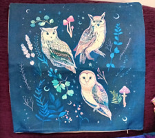 Cushion cover owl for sale  SITTINGBOURNE