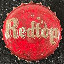REDTOP CORK BEER BOTTLE CAP ~ TERRE HAUTE INDIANA CHAMPAGNE VELVET OLD CV CROWNS for sale  Shipping to South Africa