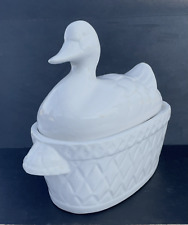 Vtg duck tureen for sale  Burlington