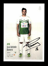 Jose Antonio Romera Karta z autografem FK Jablonec Oryginał podpisana+A 218910 na sprzedaż  Wysyłka do Poland