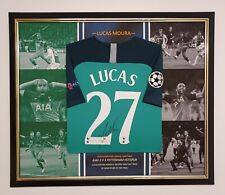Camisa autografada LUCAS MOURA of Tottenham autografada JERSEY vs AJAX Display comprar usado  Enviando para Brazil