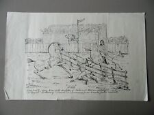 1880 political cartoon for sale  WEST MOLESEY