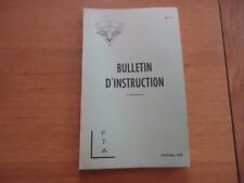 Formation militaire instructio d'occasion  Einville-au-Jard