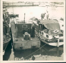 Photograph Ramsgate Kent 1954 Boats in the Harbour "John Smuts London", used for sale  Shipping to South Africa
