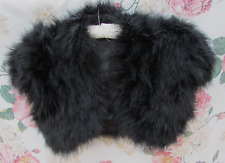 Black marabou feather for sale  DAVENTRY