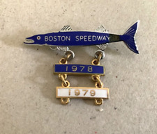 Boston speedway badge for sale  RUGBY