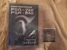 Usado, Yamaha Portatone PSR-740 PSR-640 manual de instruções e disco de dados comprar usado  Enviando para Brazil