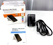 Used, Wireless N Mini Router 300mbps WiFi Repeater Extender Portable Travel Size for sale  Shipping to South Africa