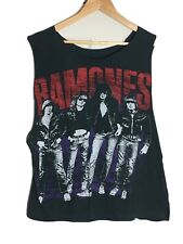 Camisa Vintage Ramones Punk Rock Concert Shirt Tee 90s Camiseta sin mangas Original De Banda, usado segunda mano  Embacar hacia Spain