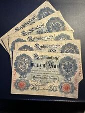 Reichsbanknote 20 mark gebraucht kaufen  Troisdorf-Bergheim