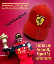Carlos sainz signed for sale  Shipping to Ireland