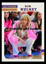 Kim Mulkey  LSU Tigers HC Custom ACEO Novelty Basketball Card Blank Back for sale  Shipping to South Africa