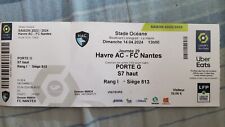 Ticket match havre d'occasion  Nantes-