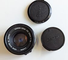 Lente CANON FD 50mm 1:1.8 Para Canon FD Mount 35mm, Foco Manual, Canon A-1 AE-1 comprar usado  Enviando para Brazil