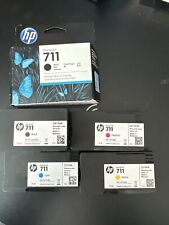 Cartuchos de tinta HP 711 DesignJet, preto (novo na caixa) e BRYC (usado) comprar usado  Enviando para Brazil