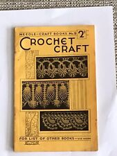 Vintage crochet craft for sale  NEW MILTON