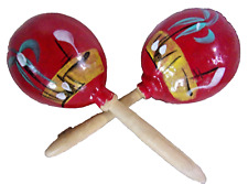 Two red maracas for sale  Morris