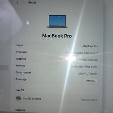 Macbook pro 512gb for sale  Corona