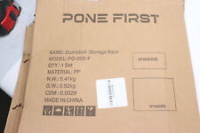 (2-Pk) Pone First 3 Tier Dumbbell Rack PO-00D-F for sale  Shipping to South Africa