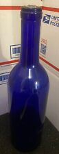 Cobalt Blue Wine Bottle (Vintage) 750ml Bordeaux For Wine Making for sale  Shipping to South Africa