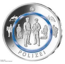 10 euros policía 2024 moneda conmemorativa de polímero serie A D F G J - pedido anticipado segunda mano  Embacar hacia Argentina