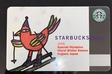 Starbucks 2005 Logotipo Antigo Nagano Special Olympics Inverno Japão Cartão Série 6016 comprar usado  Enviando para Brazil