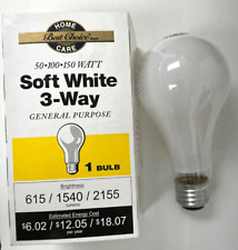 GE 29963 Soft White 3-Way 50/100/150-Watt  Light Bulb General Purpose - Q1 for sale  Shipping to South Africa
