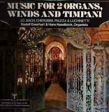 LP Johann Christian Bach Music For 2 Organs, Winds And Timpani Turnabout segunda mano  Embacar hacia Argentina