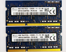 Usado, Memória RAM 1.35v 8GB 2x4GB SK Hynix HMT451S6BFR8A-PB PC3L-12800S DDR3L-1600 comprar usado  Enviando para Brazil