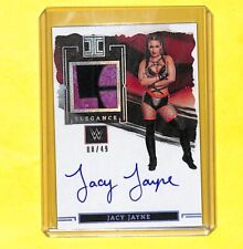 2023 Panini Impecável WWE Jacy Jayne 8/49 Auto Autógrafo Relíquia Patch Card, usado comprar usado  Enviando para Brazil
