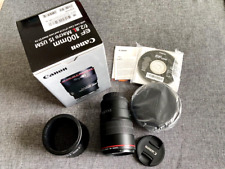 Canon 100mm 2.8l for sale  REDHILL