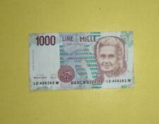 Banconota mille lire usato  Villasalto