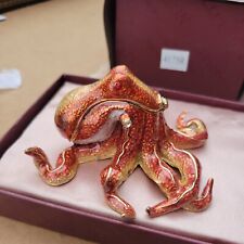 * ¡WOW! CAJA CON JOYAS DE NOBLEZA OJOS ROJOS PULPO 4175R EN CAJA segunda mano  Embacar hacia Argentina