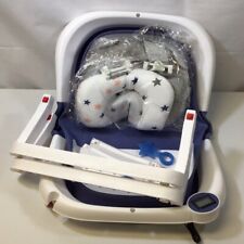 Usado, Banheira dobrável portátil de viagem AVIDOR ‎XTL-202204 azul branca durável bebê comprar usado  Enviando para Brazil