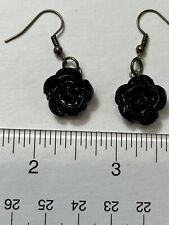 Black rose dangle for sale  Lowell