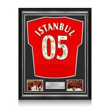 Camisa de futebol Liverpool 2005 Istambul com várias assinaturas. Quadro Superior comprar usado  Enviando para Brazil