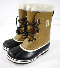 Used, Sorel Yoot Pac Winter Snow Tall Duck Boots Tan Youth Kids NY1880-259 Size 4 for sale  Shipping to South Africa