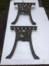 garden iron table ends for sale  HITCHIN